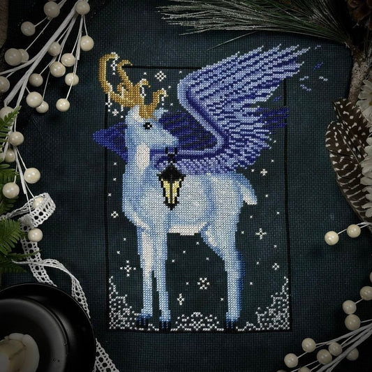 ✓ Winter Peryton by The Stitch Crypt