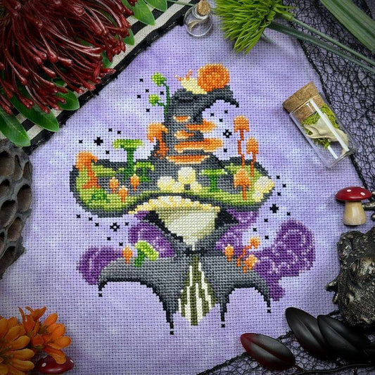 ✓ Mushroom Witch by The Stitch Crypt