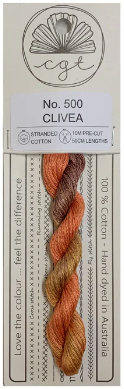500 Clivea | 6 Strand Embroidery Floss by Cottage Garden Threads