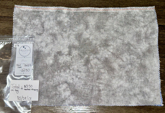 #678- 36ct Linen: Dove