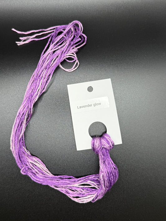Lavender Glow Silk Thread by Mo's Sale