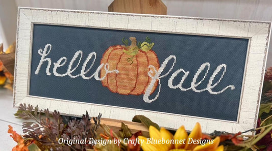 Hello Fall by Crafty Bluebonnet Designs