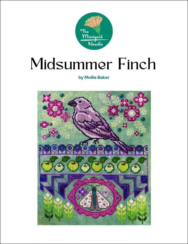 Midsummer Finch by The Marigold Needle