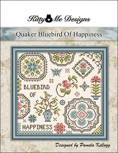 Quaker Bluebird of Happiness by Kitty and Me Designs