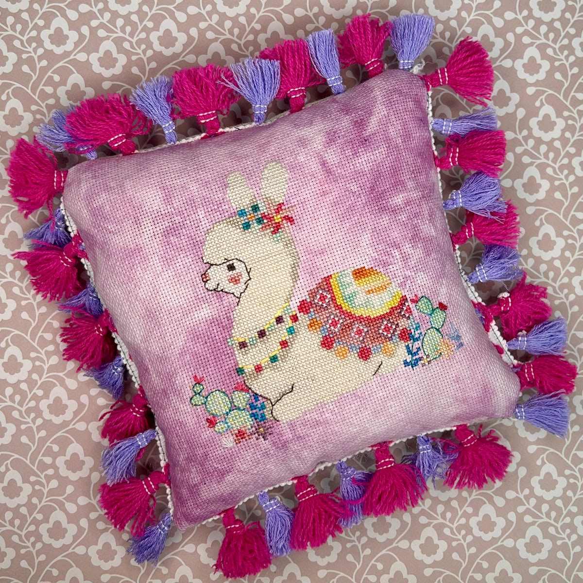 ✓ Rosita the Llama by The Stitchin' Kitten-Cross Stitch-The Stitchin' Kitten-Millennial Fabrics