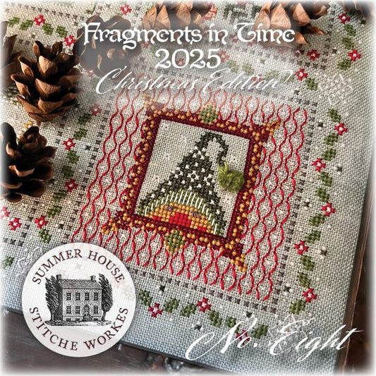 ✓ Fragments in Time (Christmas Edition) 2025 No. 8 by Summer House Stitche Workes-Cross Stitch-Summer House Stitche Workes-Millennial Fabrics