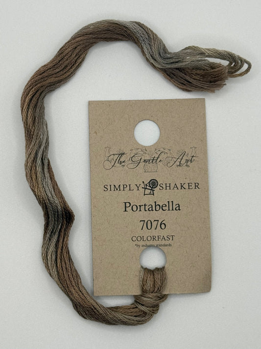 7076 Portabella | 6 Strand Embroidery Floss by The Gentle Art