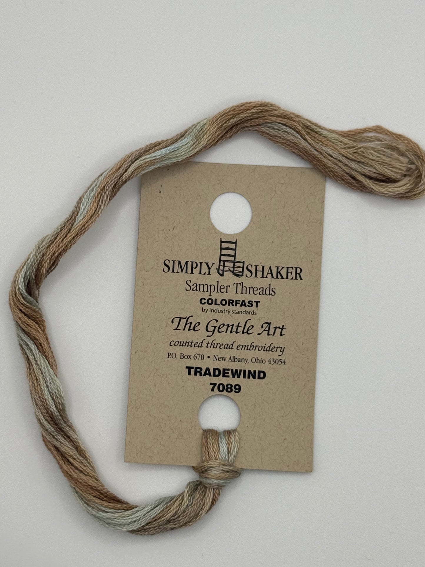 7089 Tradewind | 6 Strand Embroidery Floss by The Gentle Art