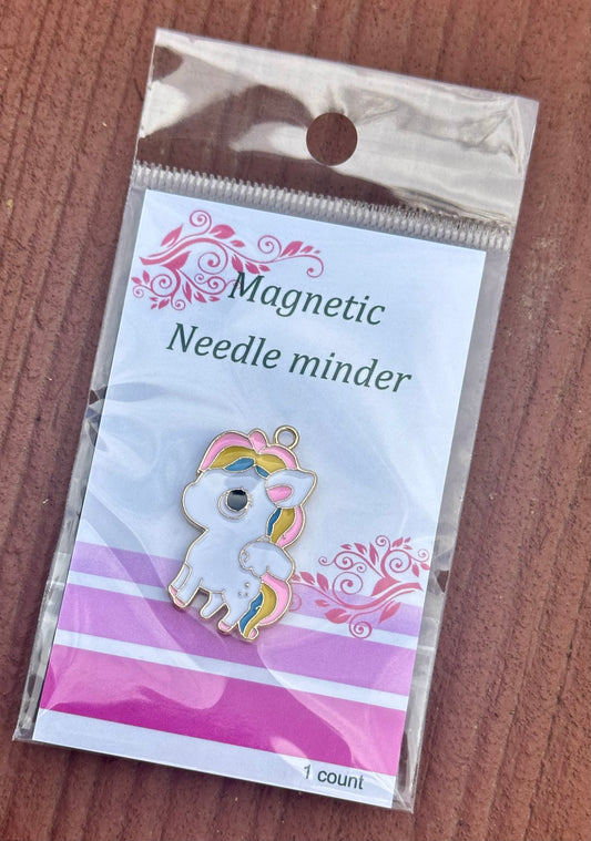 Enamel Needle Minder- Rainbow Pony