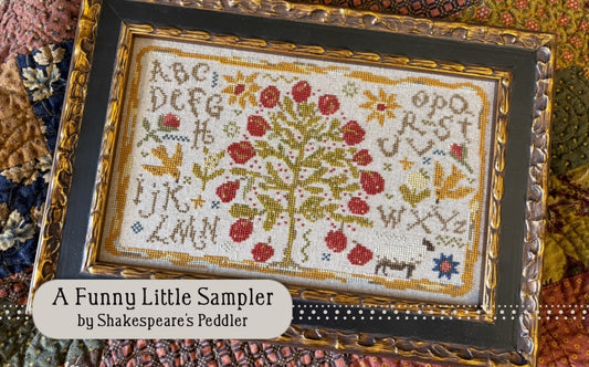 A Funny Little Sampler by Shakespeare's Peddler