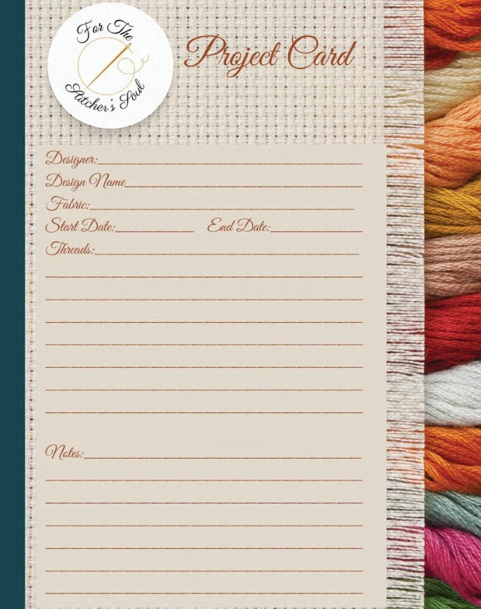 Needlework Project Cards by For the Stitcher's Soul-Cross Stitch-For the Stitcher's Soul-Millennial Fabrics