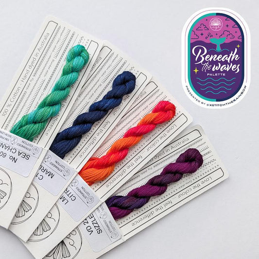 *Nashville Market 26' Preorder* Beneath the Waves Thread Pack by Cottage Garden Threads