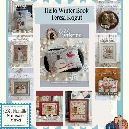 *Nashville Market 26' Preorder* Hello Winter Book by Teresa Kogut
