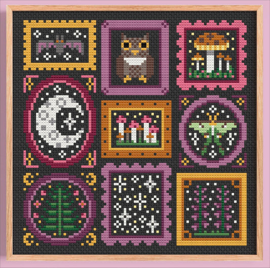 Mini Frames: Night by Una Buena Pieza