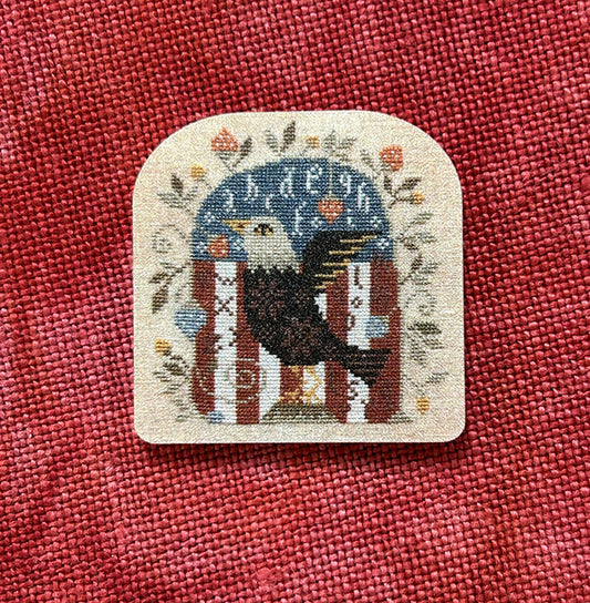 Patriotic ABC Needle Magnet by Willoughby Ann