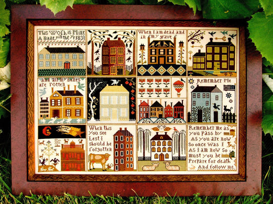 Houses of Hawk Run Hollow by Carriage House Samplings