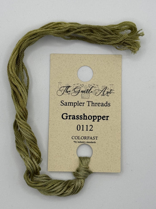 0112 Grasshopper | 6 Strand Embroidery Floss by The Gentle Art