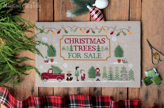 *PREORDER* Christmas Trees for Sale by Madame Chantilly for Needlework Marketplace