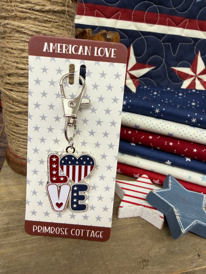 American Love Charm by Primrose Cottage