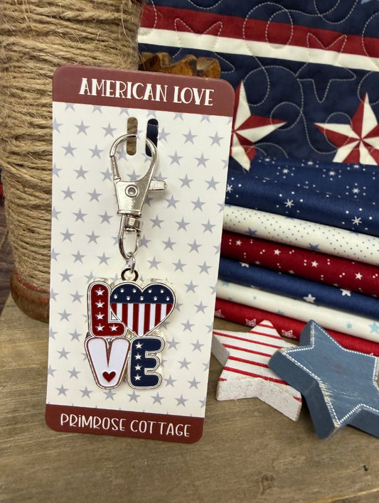 American Love Charm by Primrose Cottage