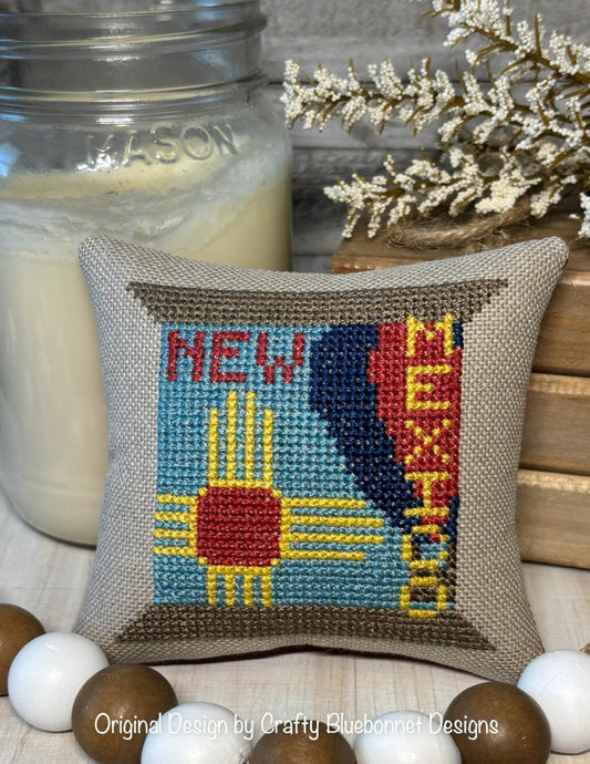 New Mexico State Spool by Crafty Bluebonnet