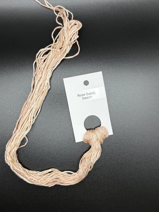 Rose Sandy Beach Silk Thread by Mo's Sale