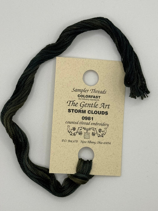 0981 Storm Clouds | 6 Strand Embroidery Floss by The Gentle Art