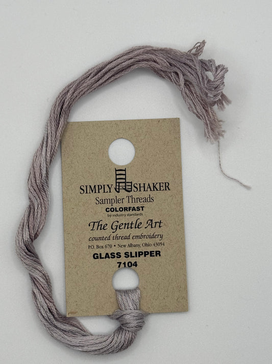 7104 Glass Slipper | 6 Strand Embroidery Floss by The Gentle Art