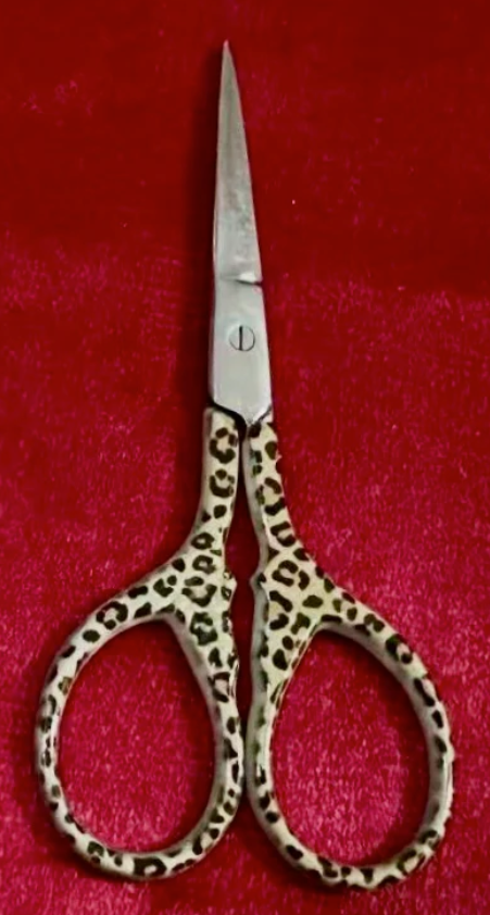 Leopard Scissors by Dinky Dyes