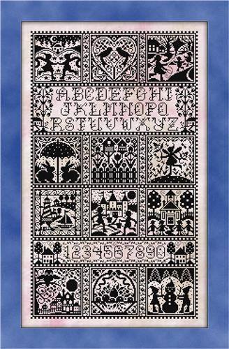 *Preorder* A Year of Silhouettes by Joan Elliot Designs