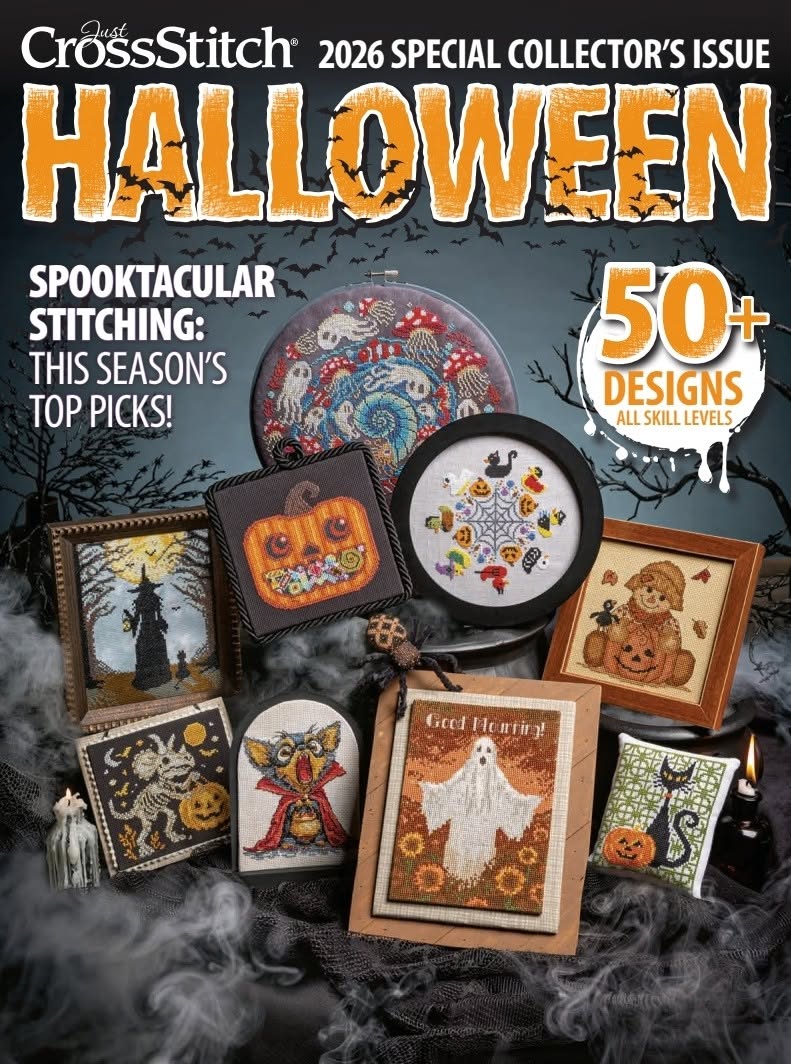 *Preorder* Just Cross Stitch 2026 Special Collector's Issue: Halloween by Just Cross Stitch