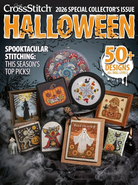 *Preorder* Just Cross Stitch 2026 Special Collector's Issue: Halloween by Just Cross Stitch