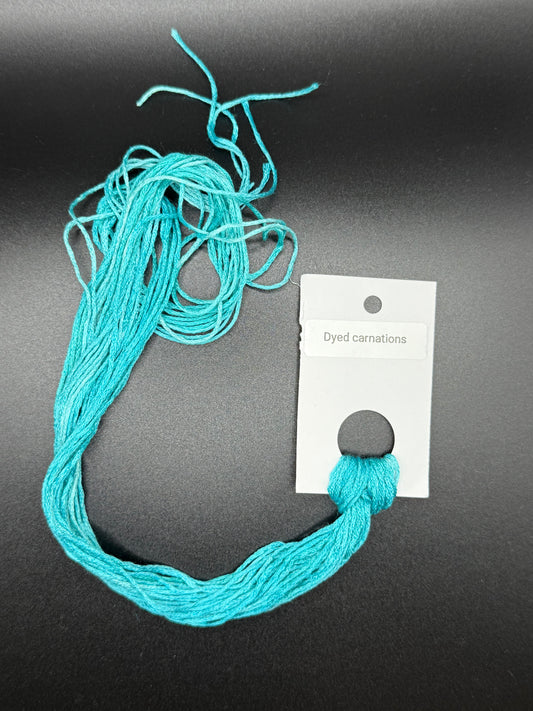 Dyed Carnations Silk Thread by Mo's Sale
