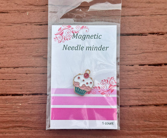 Enamel Needle Minder- Cupcake