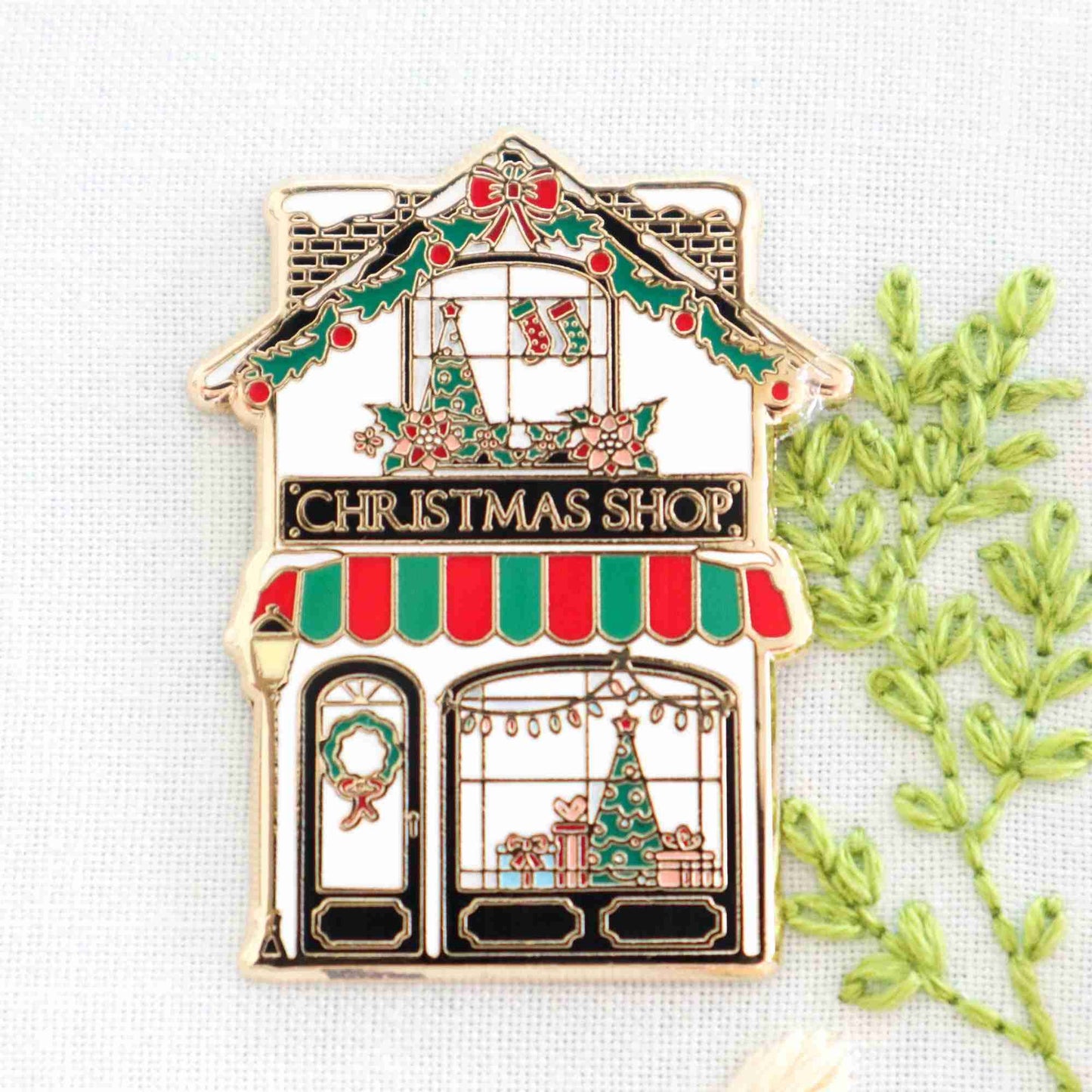 *Preorder* Christmas Shop Magnetic Needle Minder by Flamingo Toes