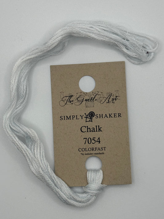 7054 Chalk | 6 Strand Embroidery Floss by The Gentle Art
