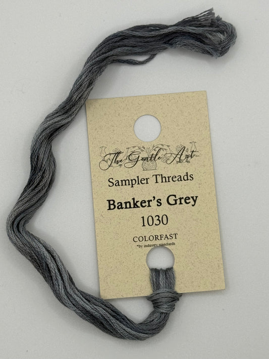 1030 Banker's Grey | 6 Strand Embroidery Floss by The Gentle Art