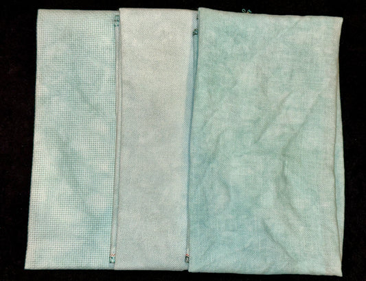 *NEW* 32ct Linen:  Robin Egg 18x27 Fat Quarter