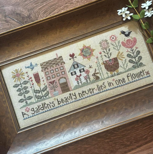 A Garden's Beauty by Heart in Hand