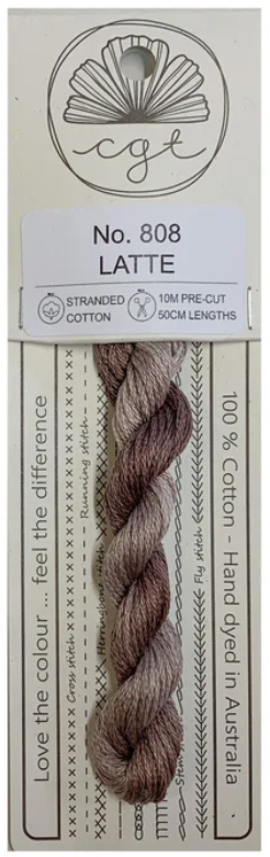 808 Latte | 6 Strand Embroidery Floss by Cottage Garden Threads