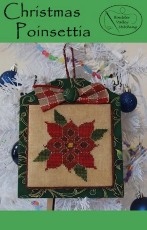 Christmas Poinsettia by Boulder Valley Stitching