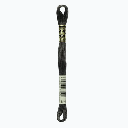 DMC 6 Strand Cotton Embroidery Floss #844 -  Beaver Gray Ultra Dark