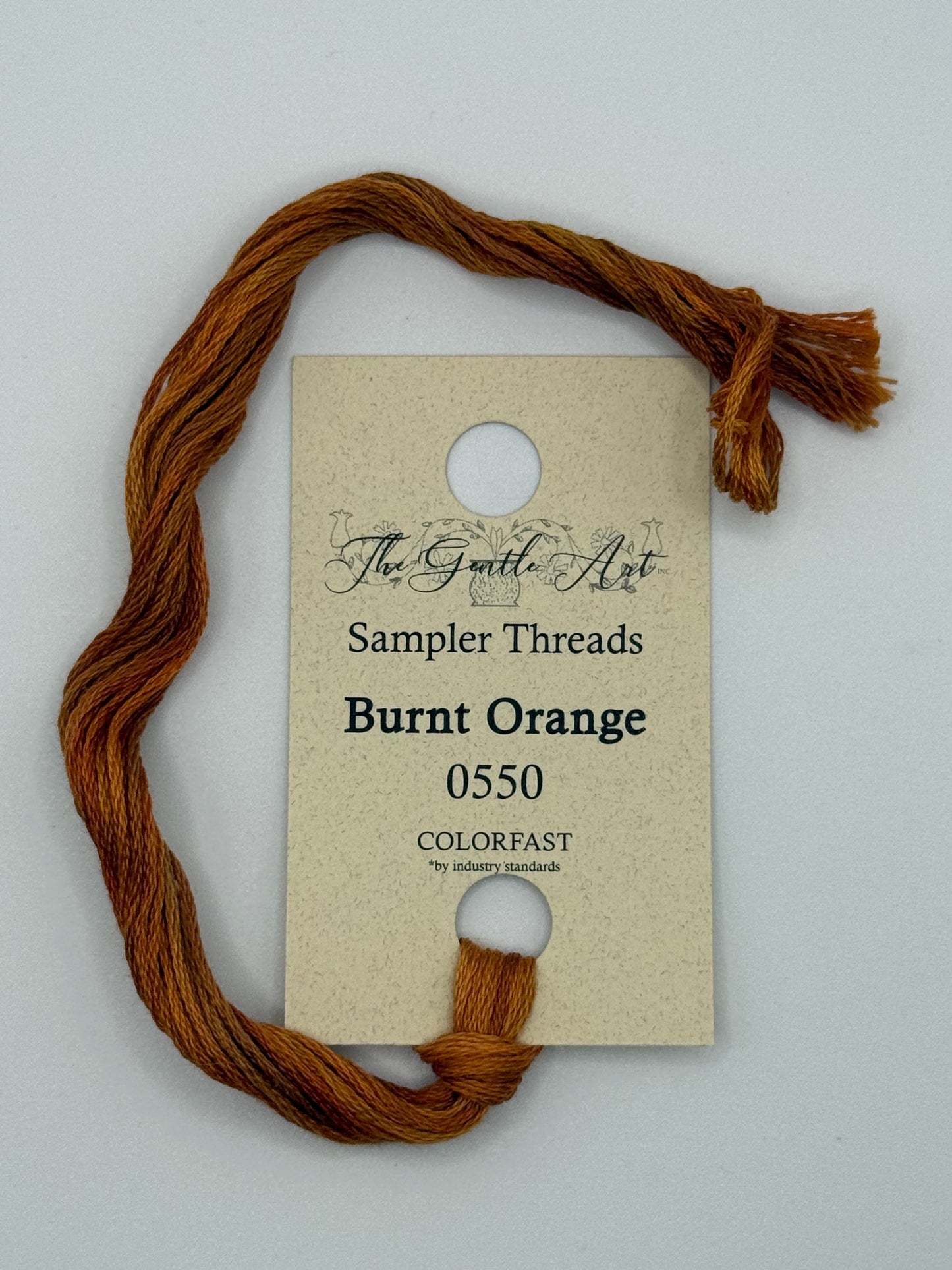 0550 Burnt Orange | 6 Strand Embroidery Floss by The Gentle Art