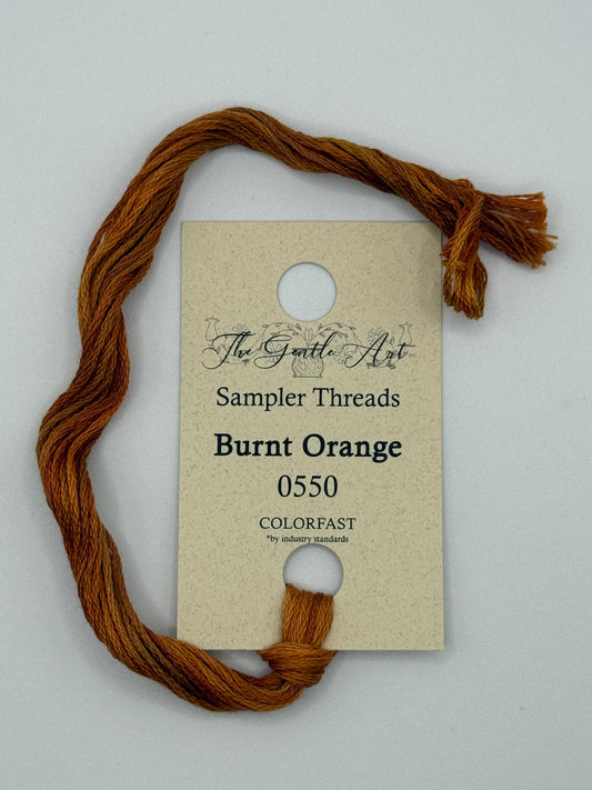 0550 Burnt Orange | 6 Strand Embroidery Floss by The Gentle Art