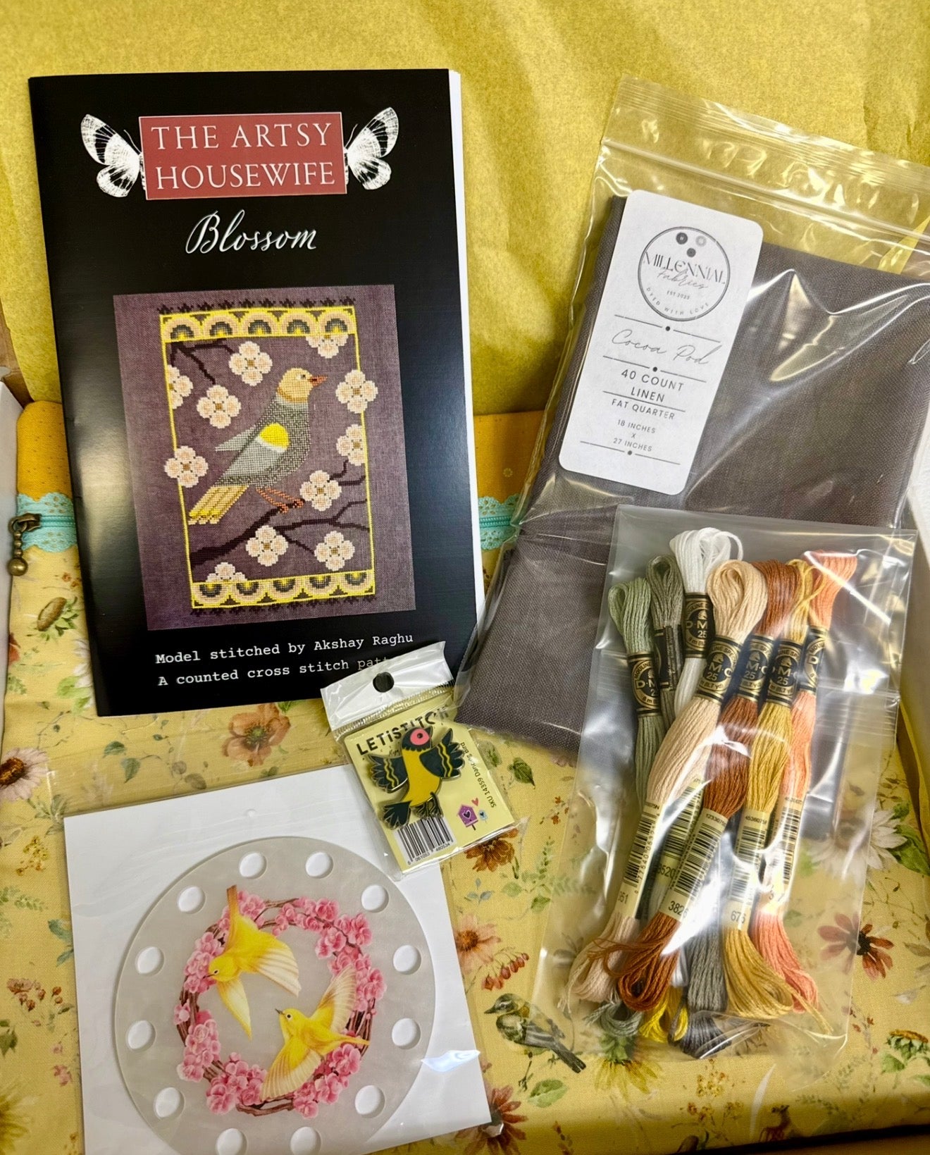 Blossom by The Artsy Housewife (Threads of Wonder March/April 2026)
