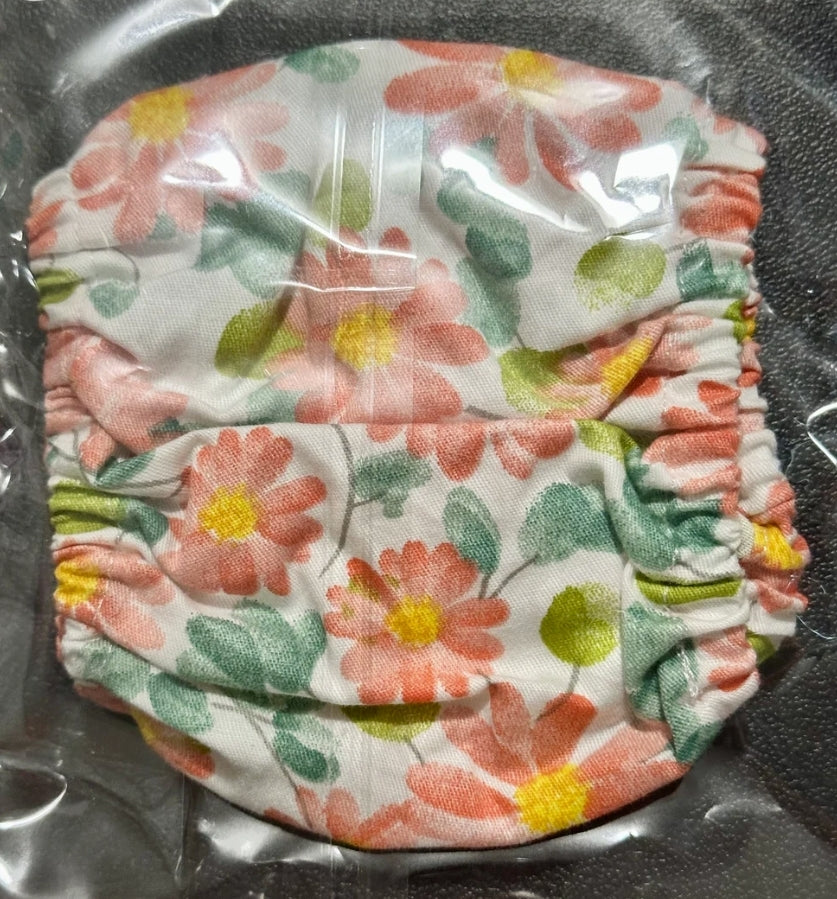 Pink and Blue Floral Grime Guard for Q-Snap Frame