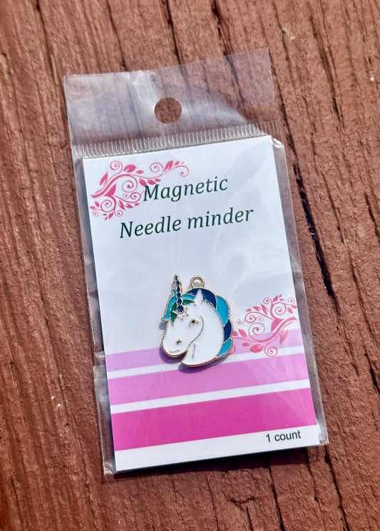 Enamel Needle Minder- Unicorn Head