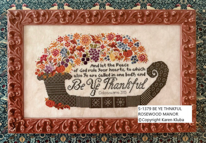 *Preorder* Be Ye Thankful by Rosewood Manor