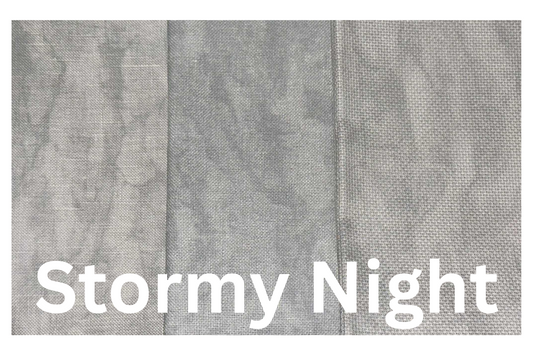 18 Count Stormy Night Vintage Aida Fabric