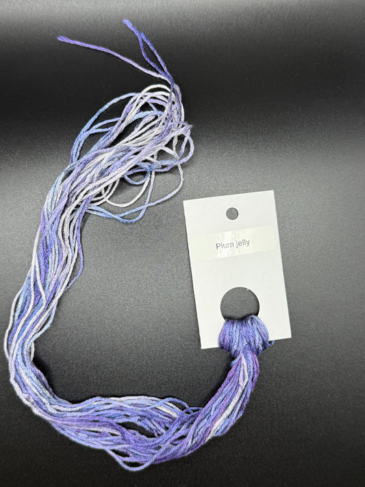 Plum Jelly Silk Thread by Mo's Sale
